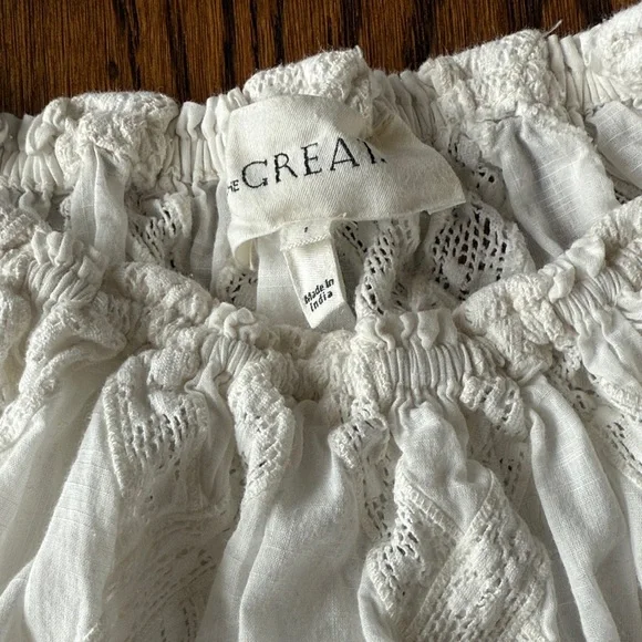 White Puff Sleeve Blouse - Picture 2 of 5